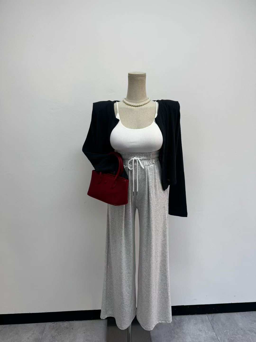 BIENVU韓國直郵實拍女裝新品人氣熱賣職業推薦休閑休閑褲BIENVU休閑褲