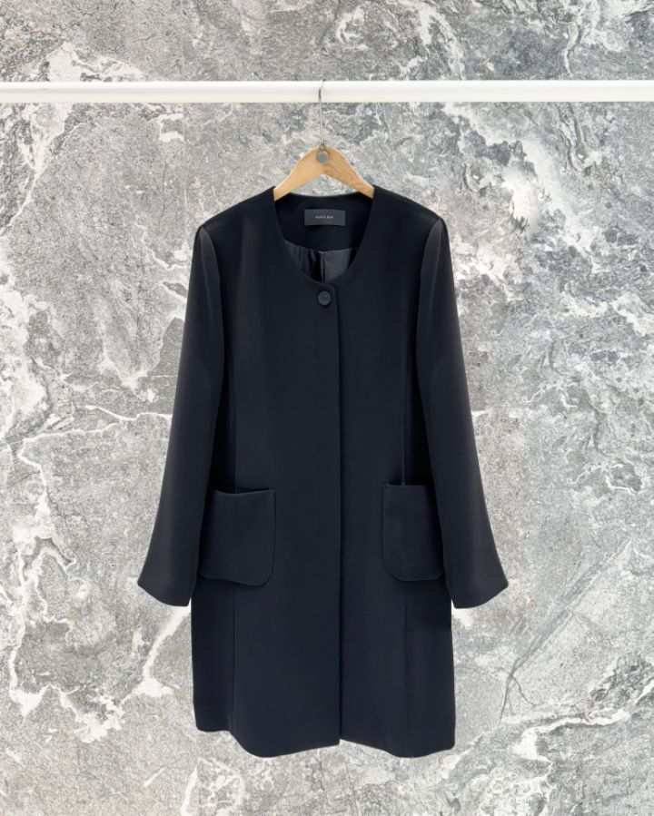 ROOKIE BUD韓國代購女裝新品休閑熱賣職業人氣中長款大衣ROOKIE BUD-P中長款大衣