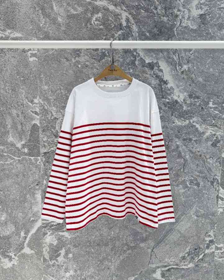 ROOKIE BUD韓國直郵女士新品職業時尚人氣26春夏長袖T恤條紋ROOKIE BUD-P長袖T恤