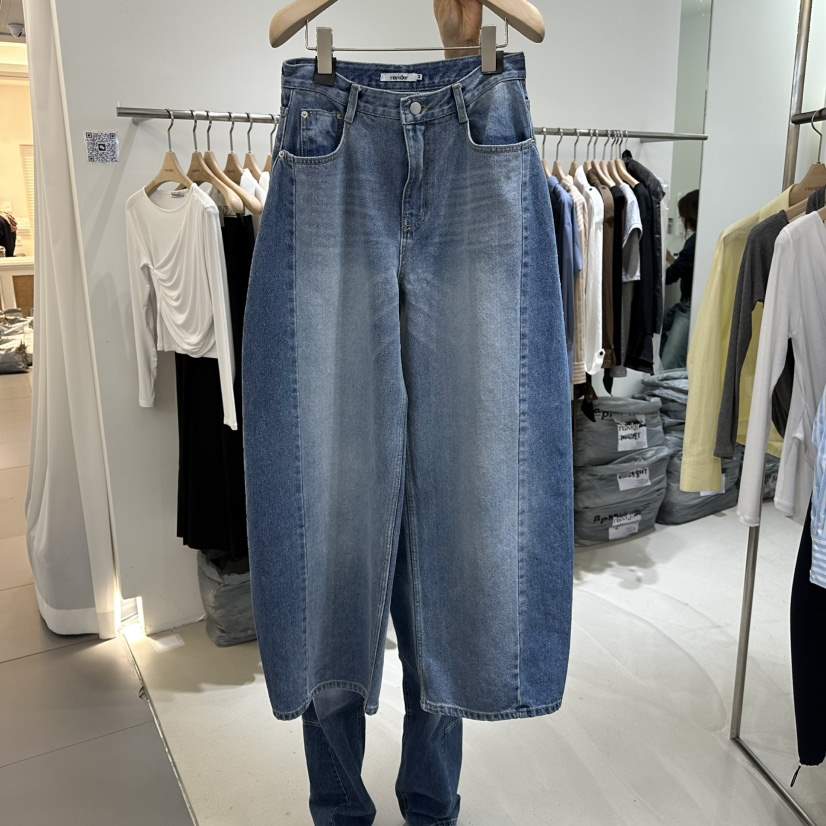 RENDER韓國直郵女裝新品時尚真品推薦職業熱賣人氣牛仔褲RENDER牛仔褲