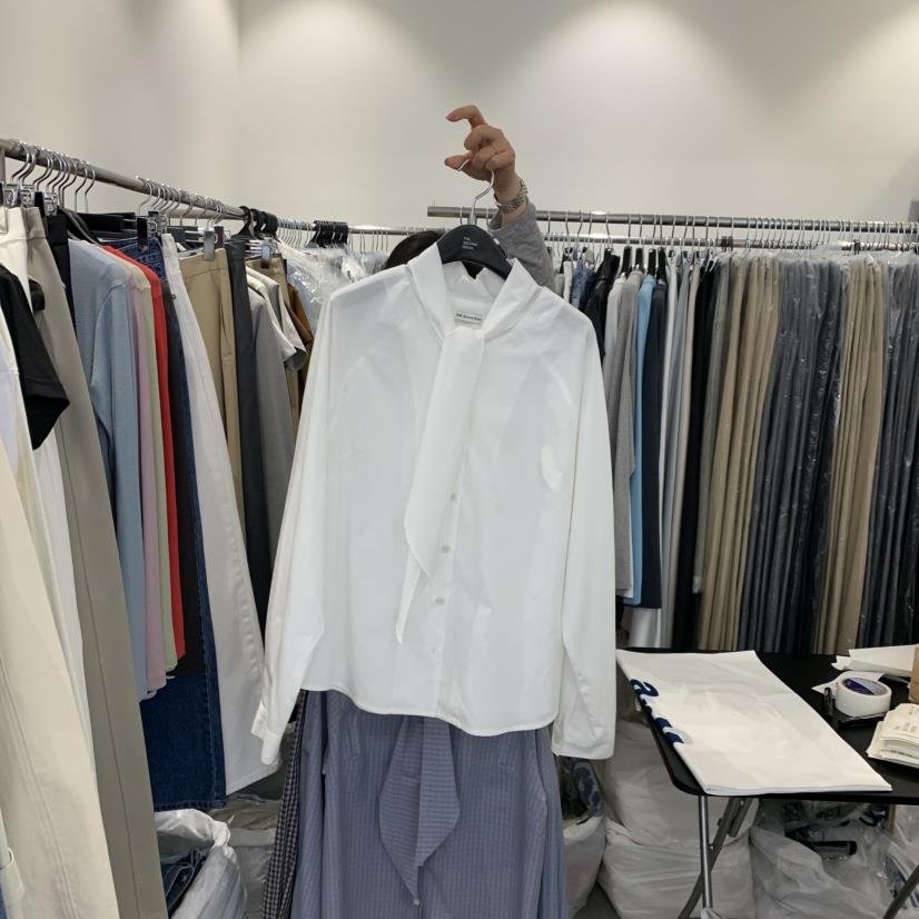 THE SECOND GROW東大門直郵女士新款人氣職業襯衫蕾絲衫THE SECOND GROW襯衫/蕾絲衫