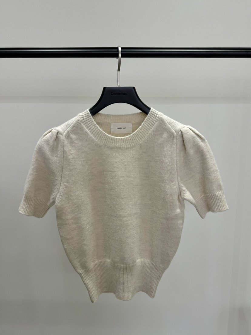 GALERIE NUIT東大門代購女裝新品人氣26春夏真品針織衫柔軟GALERIE NUIT針織衫