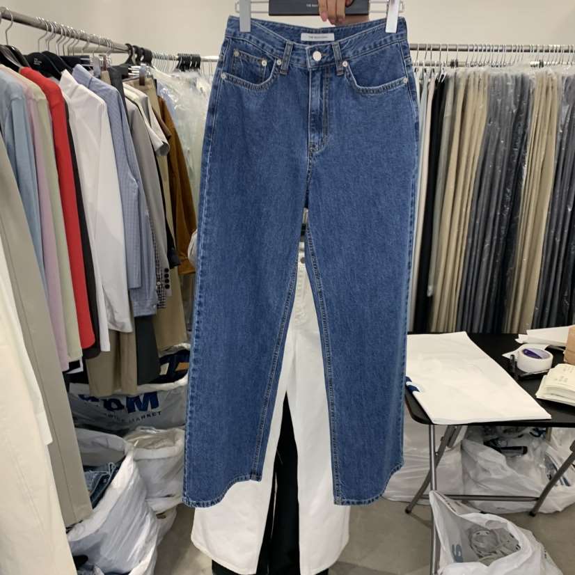 THE SECOND GROW東大門直郵女士新款推薦休閑26春夏牛仔褲THE SECOND GROW牛仔褲