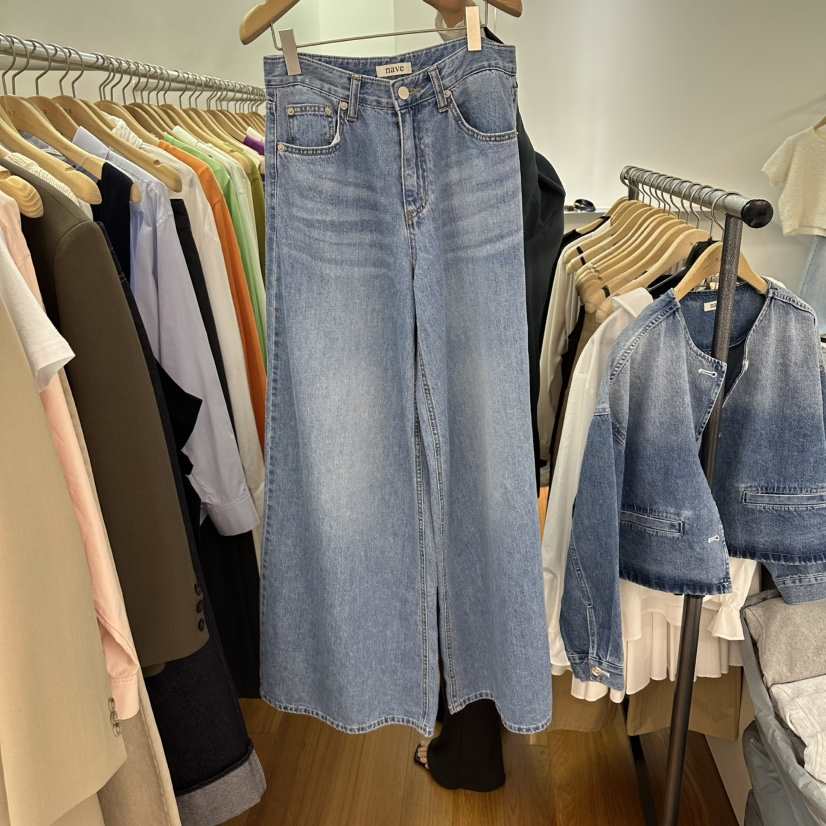 NAVE韓國代購女裝新品熱賣人氣真品時尚推薦26春夏牛仔褲NAVE牛仔褲