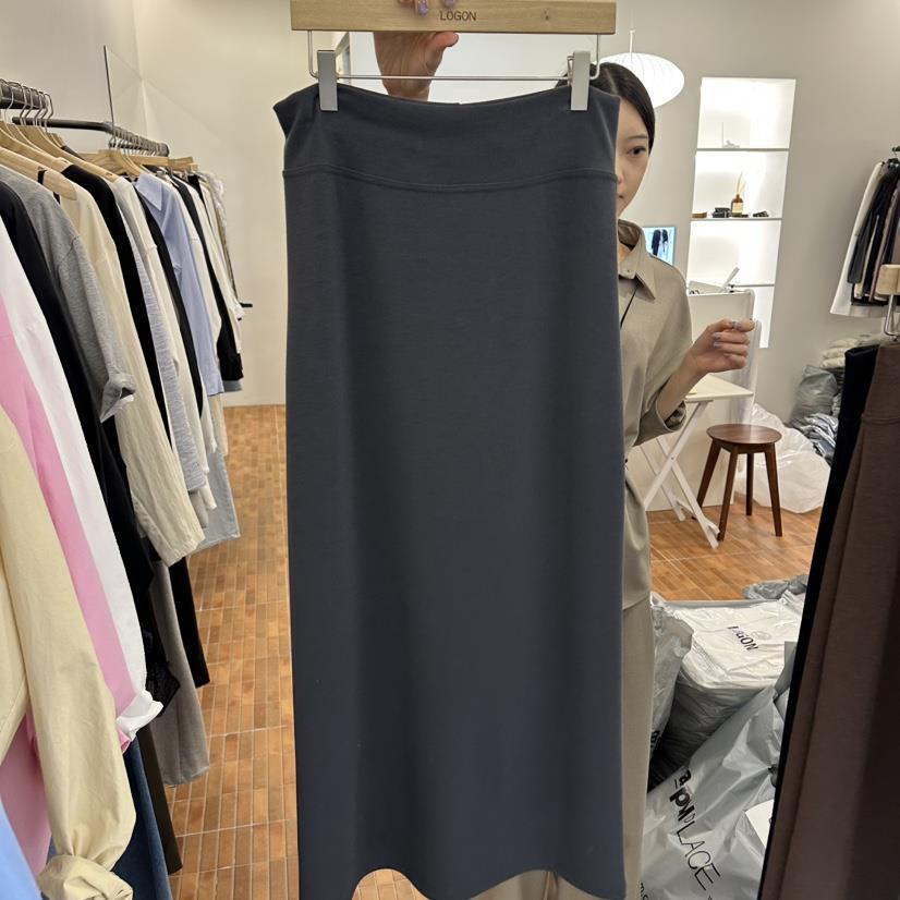 LOGON東大門代購女裝新品時尚休閑人氣推薦職業真品26春夏長裙LOGON長裙