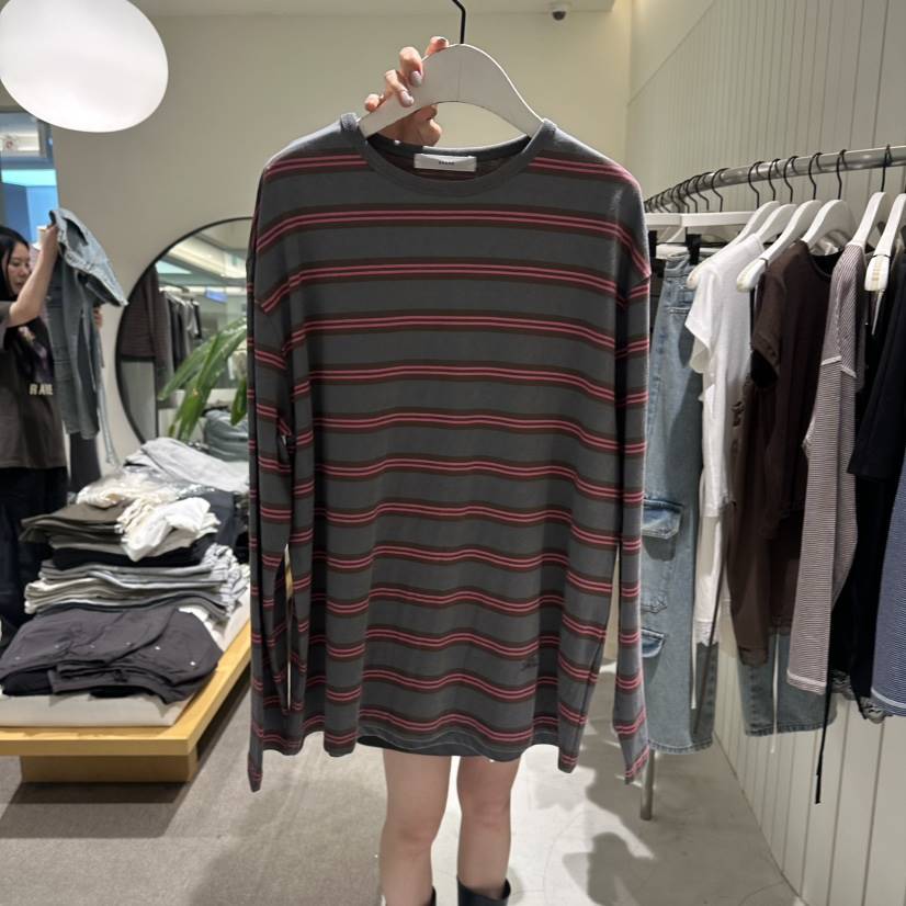 GRADE韓國代購女裝新品推薦休閑人氣時尚熱賣26春夏長袖T恤GRADE長袖T恤