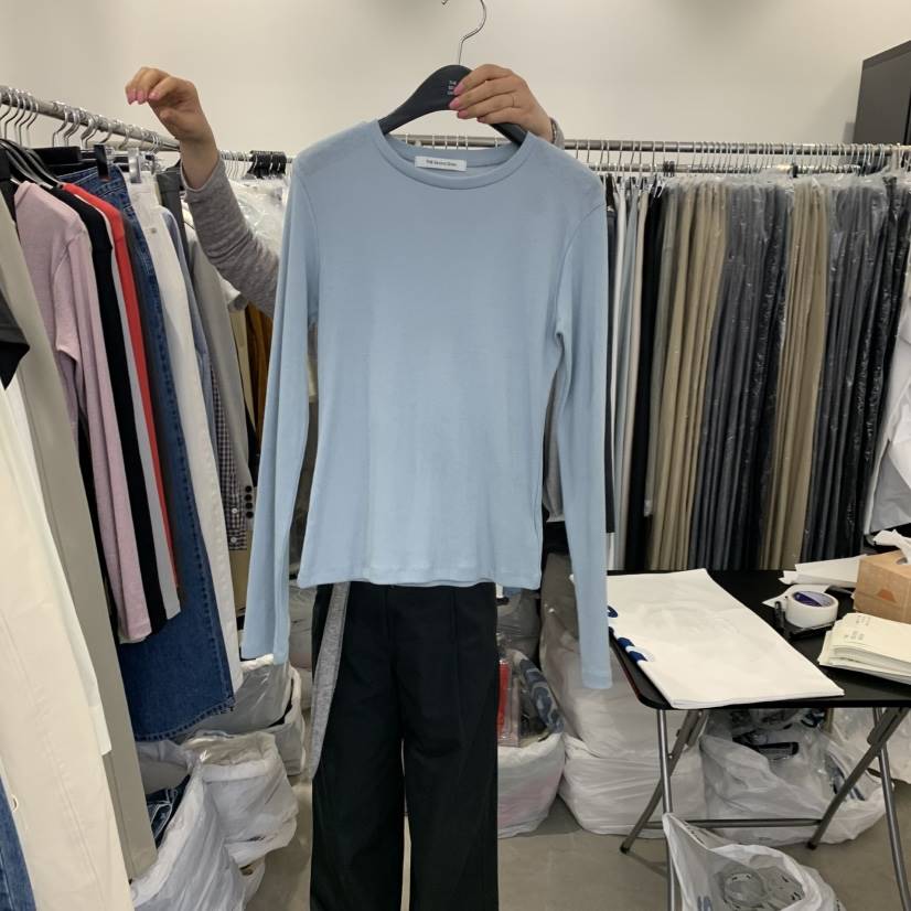 THE SECOND GROW東大門代購女裝新款職業時尚人氣長袖T恤THE SECOND GROW長袖T恤