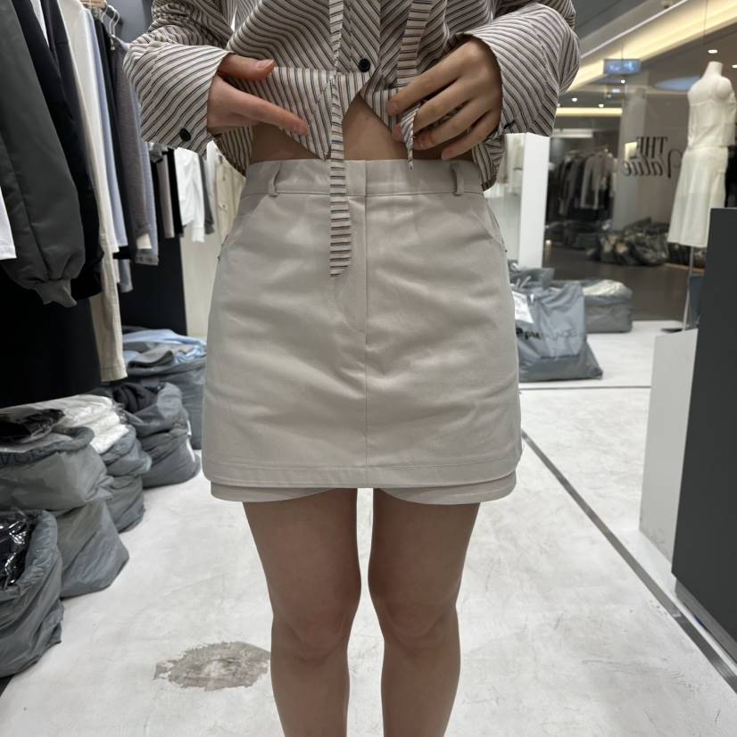 THE VALUE韓國直郵女裝新品26春夏真品熱賣職業休閑裙褲THE VALUE裙褲