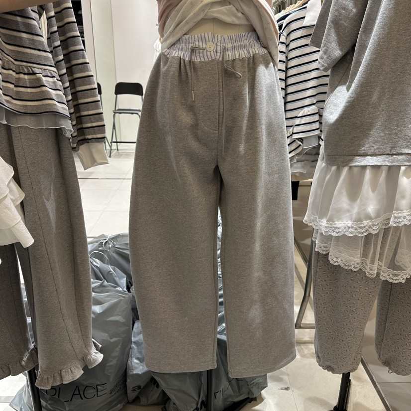 MINI UNNI韓國直郵女士新品職業熱賣休閑人氣推薦休閑褲MINI UNNI休閑褲