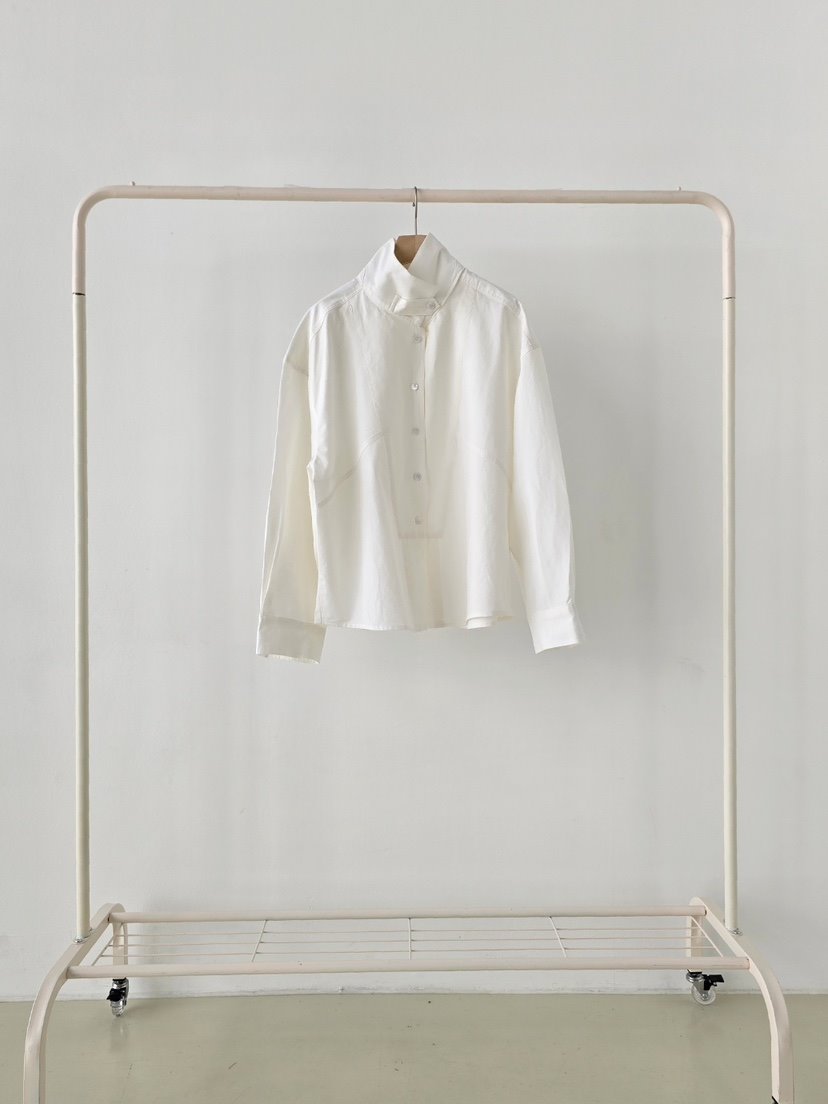 J SHOP韓國代購女裝新品時尚26春夏人氣推薦襯衫蕾絲衫亞麻J_SHOP襯衫/蕾絲衫