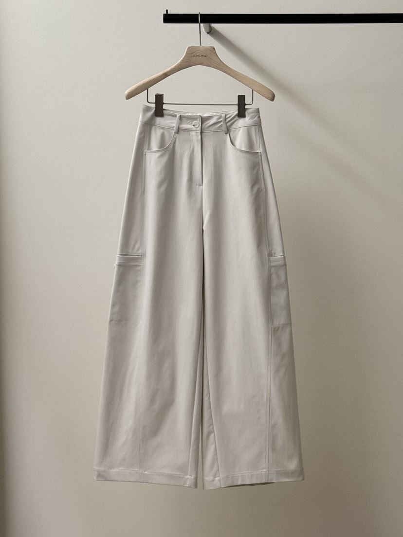 LONG PEAK東大門代購女士新款推薦熱賣時尚人氣休閑褲口袋LONG PEAK休閑褲