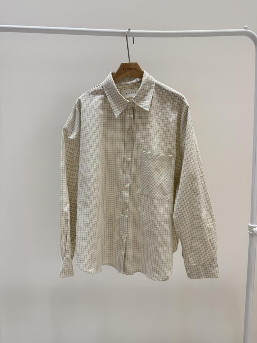 BROWNS-P韓國東大門直郵女裝新款時尚推薦職業襯衫蕾絲衫BROWNS-P襯衫/蕾絲衫