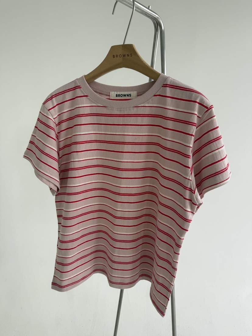BROWNS-P韓國直郵實拍女裝新品時尚職業26春夏熱賣推薦T恤BROWNS-PT恤