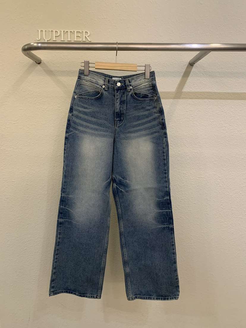 JUPITER韓國直郵實拍女士新款推薦休閑熱賣職業26春夏牛仔褲JUPITER牛仔褲