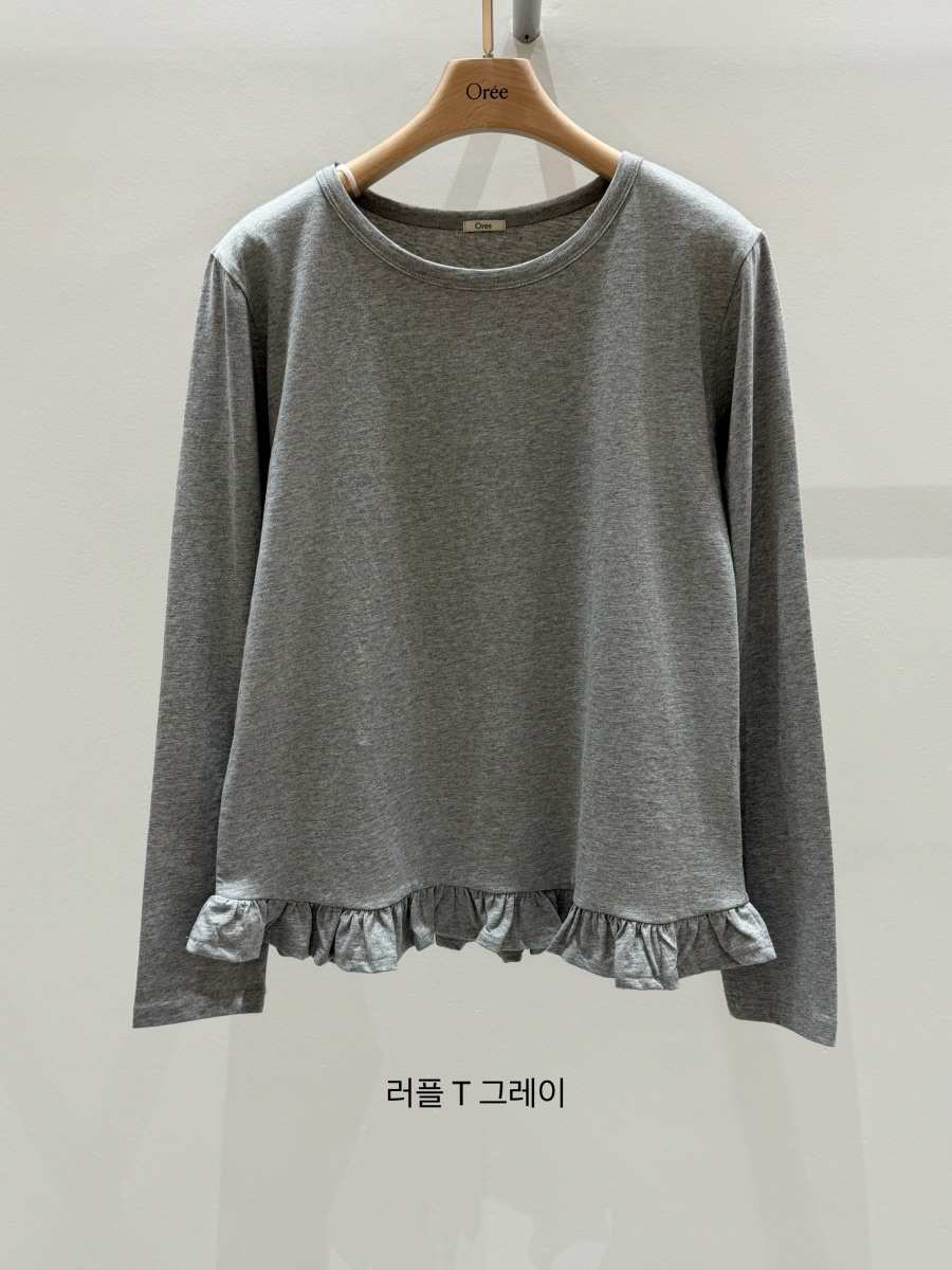 OREE韓國東大門代購女士新款推薦熱賣職業時尚休閑長袖T恤OREE長袖T恤
