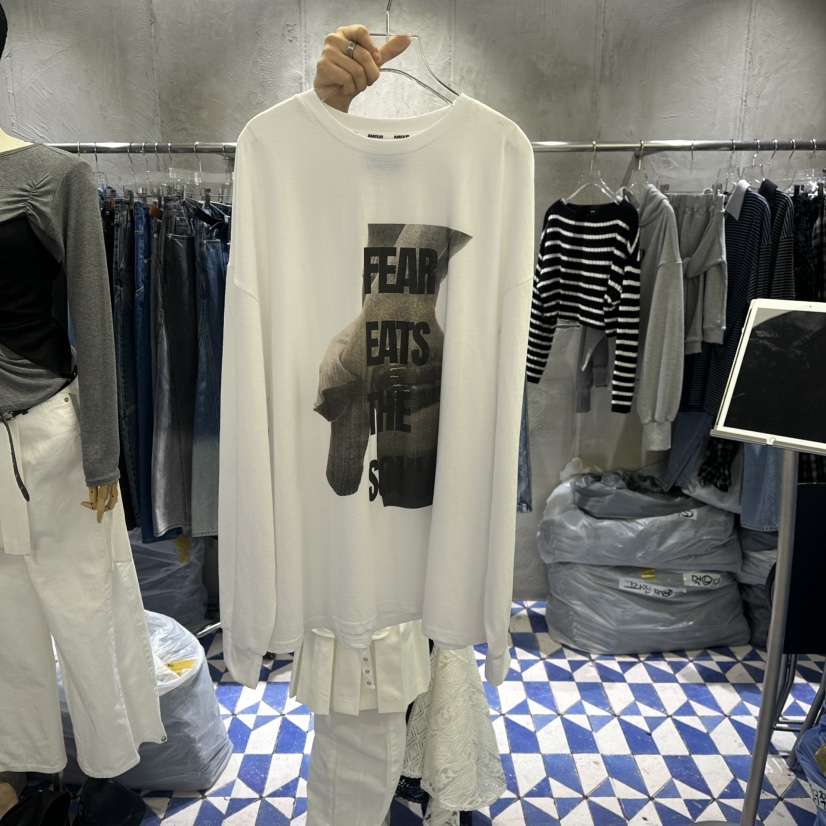 AMOUR韓國直郵女士新款時尚推薦休閑熱賣人氣26春夏長袖T恤AMOUR長袖T恤