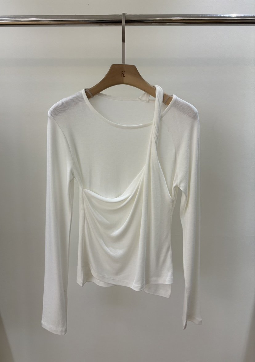 MUSHROOM-A韓國東大門直郵女士新品26春夏長袖T恤假兩件MUSHROOM長袖T恤