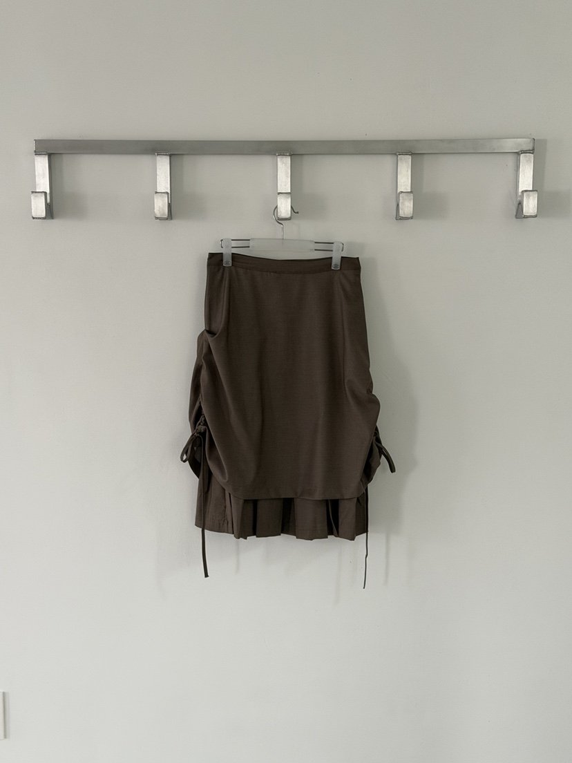 RIVER RAIN韓國東大門直郵女裝新品26春夏職業半身裙中短裙RIVER RAIN半身裙/中短裙