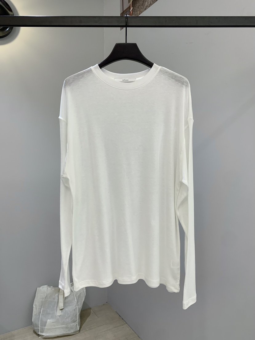 SOFTNESS韓國直郵女裝新款休閑職業熱賣26春夏人氣長袖T恤Softness/Cosmic長袖T恤