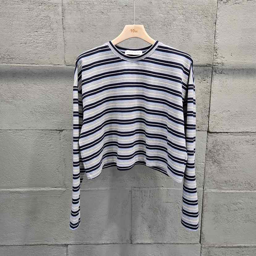 10CC韓國直郵女士新品休閑26春夏推薦人氣熱賣時尚長袖T恤10CC長袖T恤