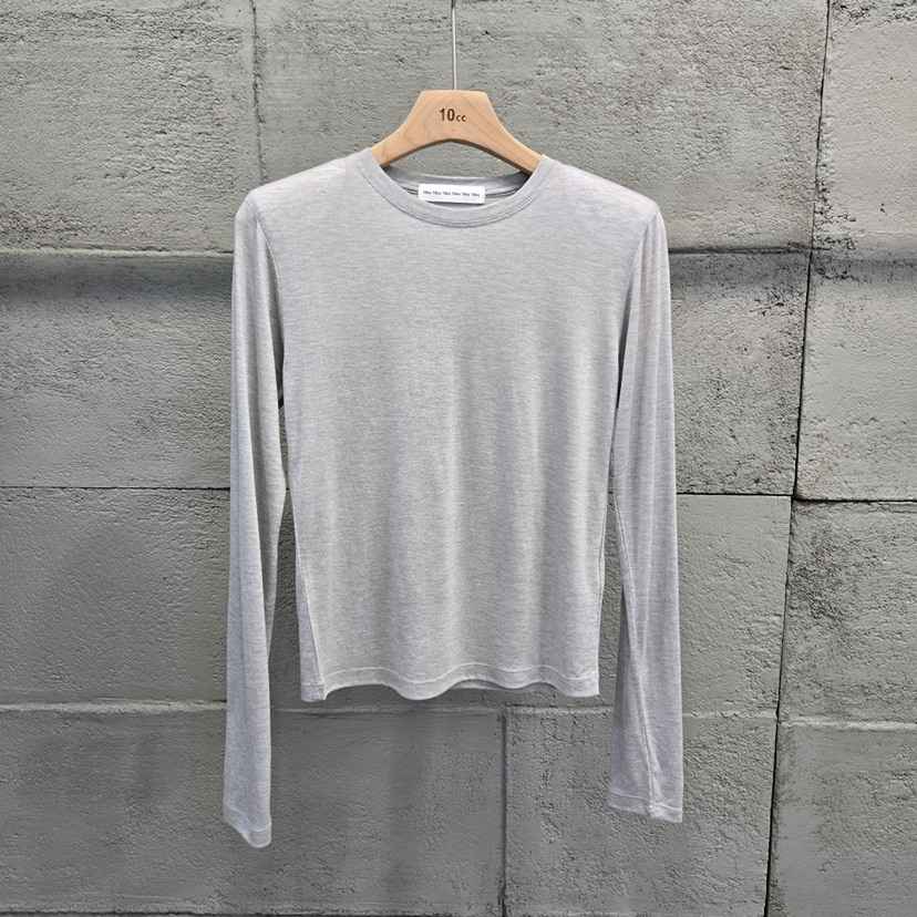 10CC韓國直郵實拍女士新款職業人氣推薦26春夏時尚長袖T恤10CC長袖T恤