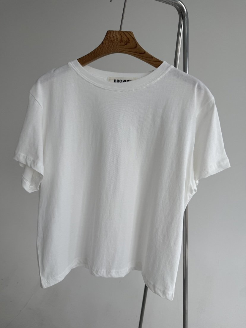 BROWNS-P韓國代購女士新款職業熱賣時尚休閑26春夏推薦T恤BROWNS-PT恤