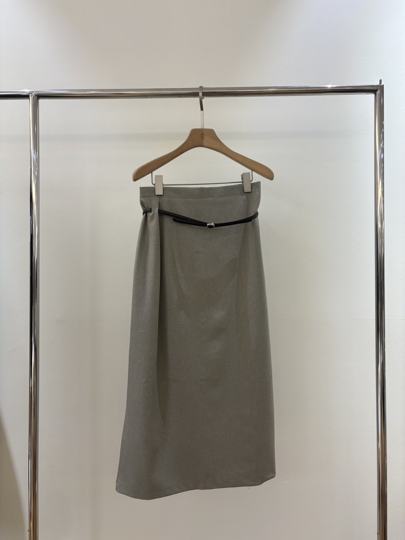 MUSHROOM-A韓國東大門直郵女士新款26春夏職業推薦熱賣長裙MUSHROOM長裙