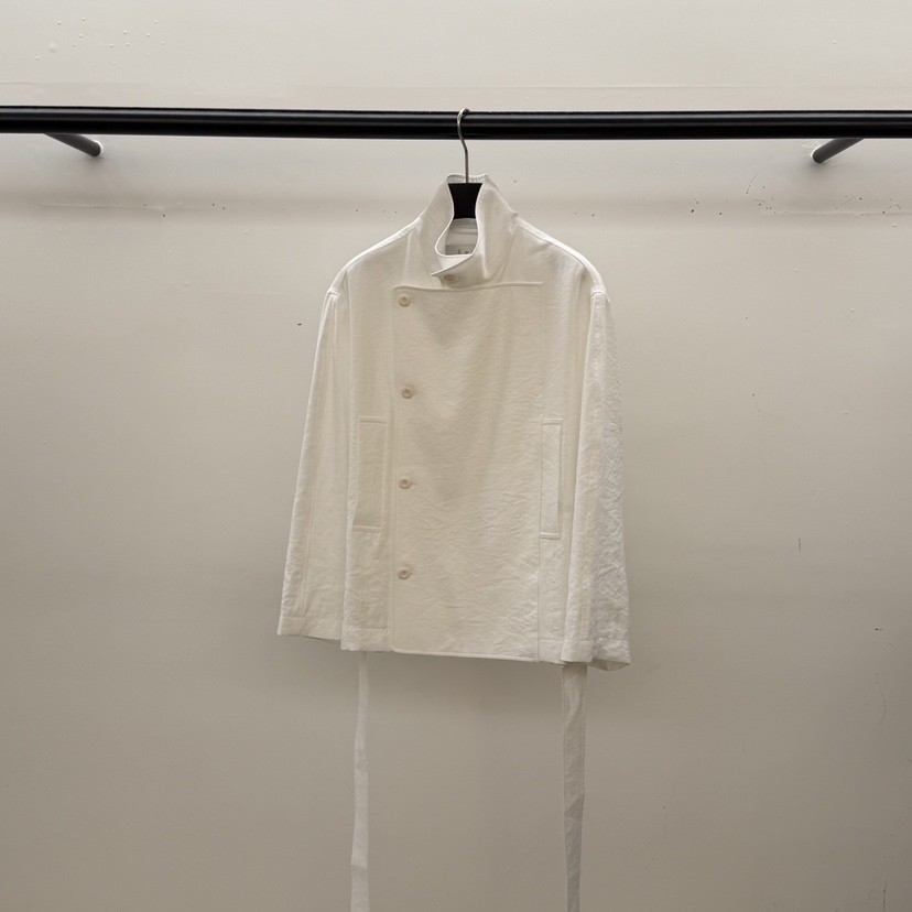 ID韓國東大門直郵女士新品熱賣26春夏休閑夾克含腰帶高領ID夾克