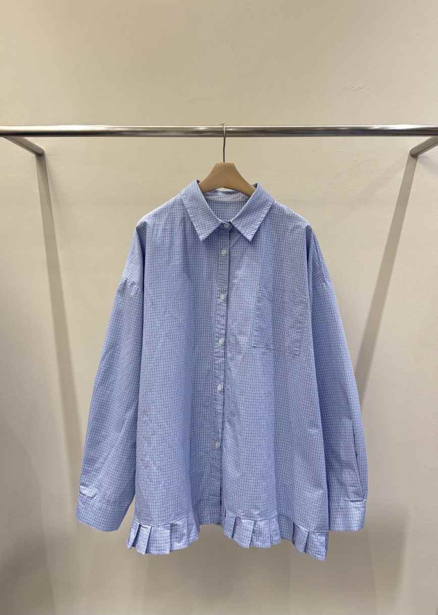 MABE東大門代購女裝新品時尚真品職業人氣26春夏襯衫蕾絲衫MABE襯衫/蕾絲衫