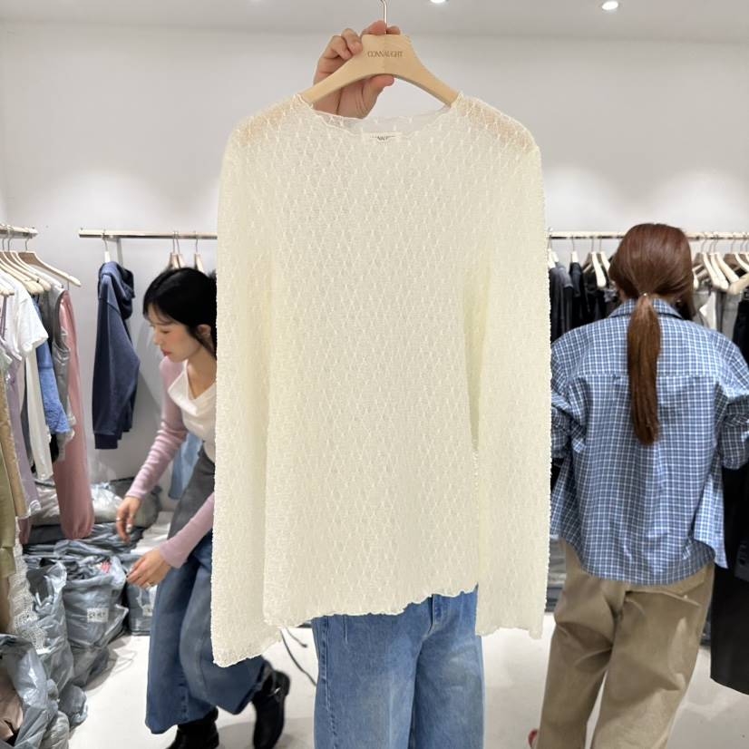CONNAUGHT/DAILYJUD東大門直郵女裝新款時尚熱賣針織衫蕾絲CONNAUGHT/DAILYJUD針織衫