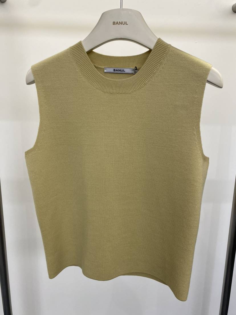 BANUL韓國直郵女裝新品人氣時尚26春夏職業休閑吊帶背心羊毛BANUL吊帶/背心