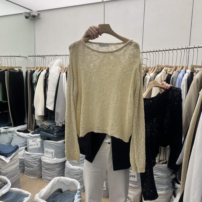 MOI-A東大門直郵女裝新款職業休閑真品26春夏推薦針織衫MOI-A針織衫