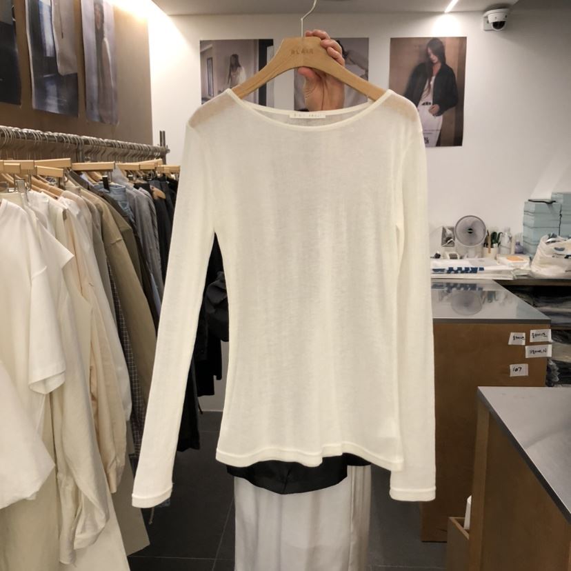 BLAIR東大門實拍女裝新品熱賣休閑時尚26春夏真品長袖T恤BLAIR seoul長袖T恤