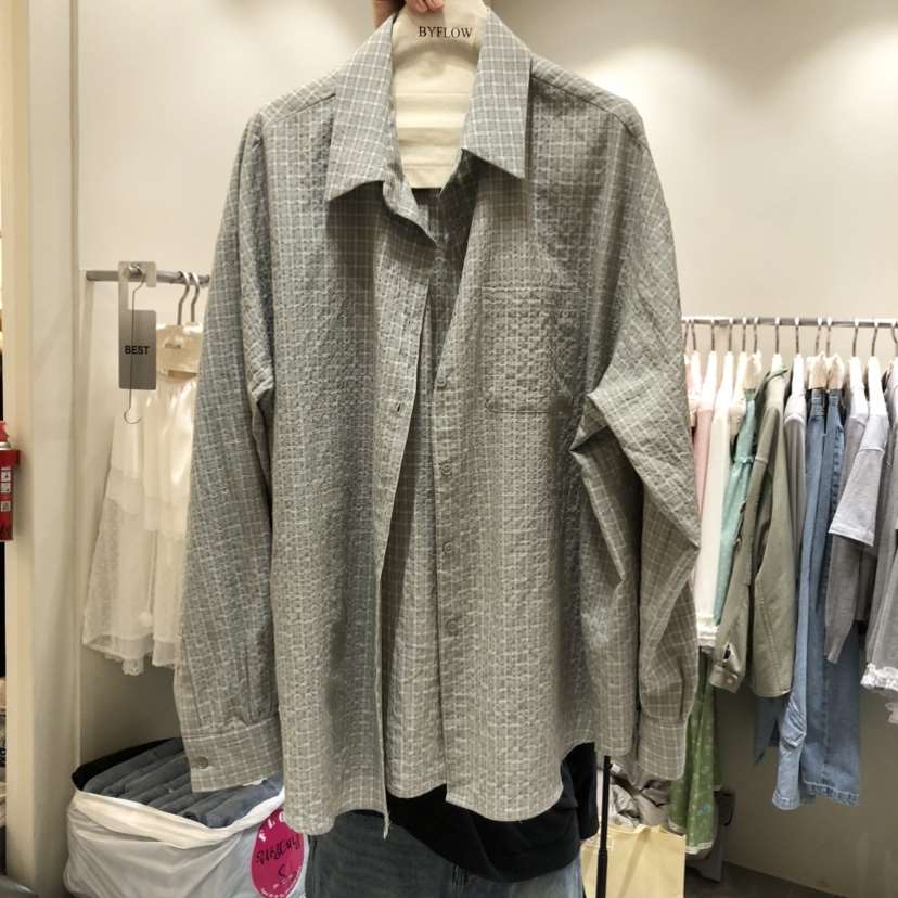 BY FLOW東大門實拍女士新品休閑人氣職業真品襯衫蕾絲衫BY FLOW襯衫/蕾絲衫