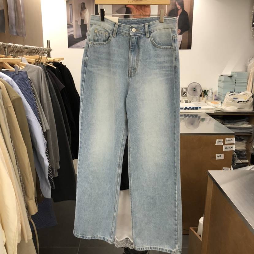 BLAIR東大門實拍女士新品人氣26春夏推薦真品休閑熱賣牛仔褲BLAIR seoul牛仔褲