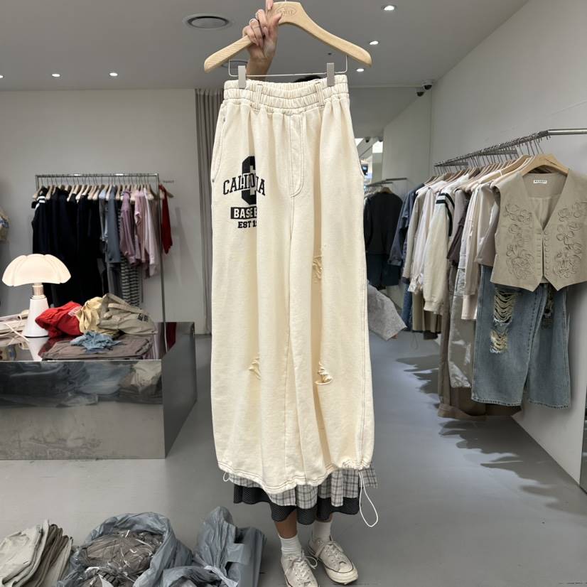 VAULT韓國代購女士新款推薦26春夏時尚休閑人氣熱賣休閑褲VAULT休閑褲