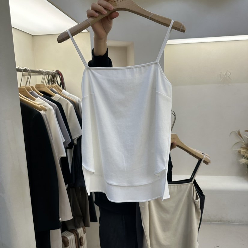 MATIERE韓國直郵女士新品熱賣休閑26春夏職業時尚吊帶背心MATIERE吊帶/背心