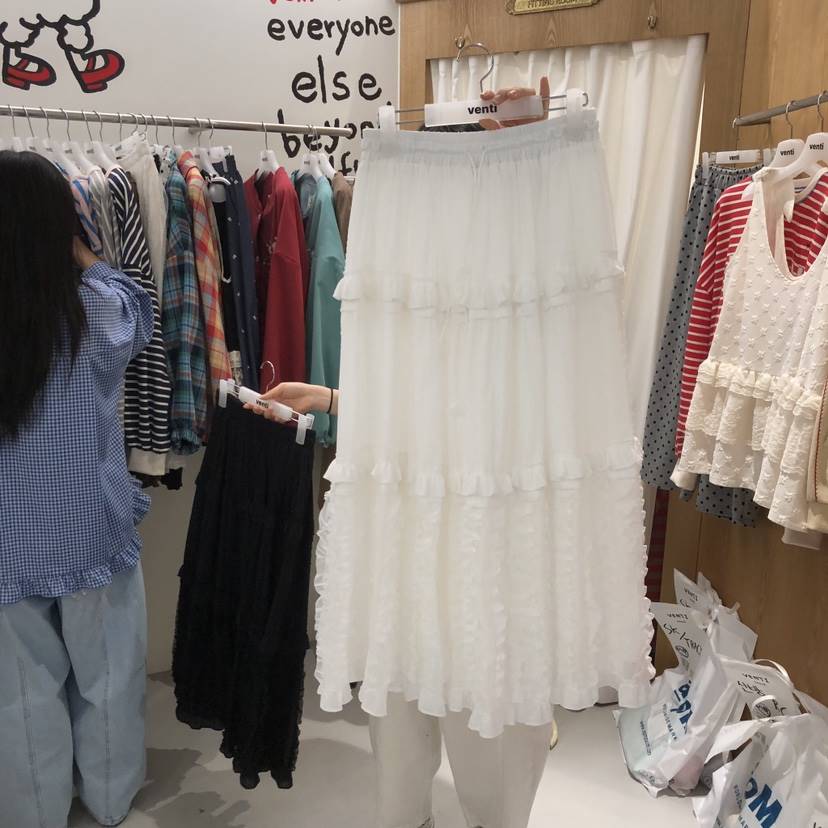 VENTI東大門代購女士新款職業真品26春夏推薦半身裙中短裙VENTI半身裙/中短裙