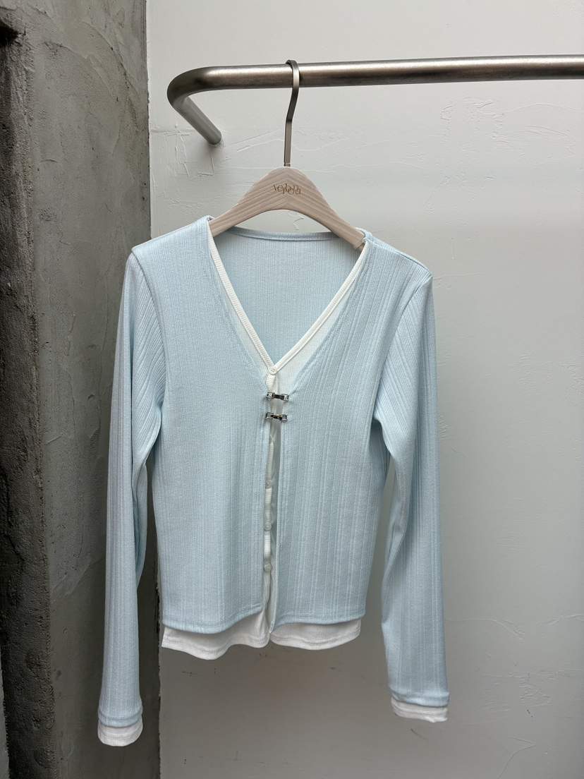 Verbena東大門直郵女裝新款真品時尚推薦熱賣休閑26春夏針織衫Verbena針織衫