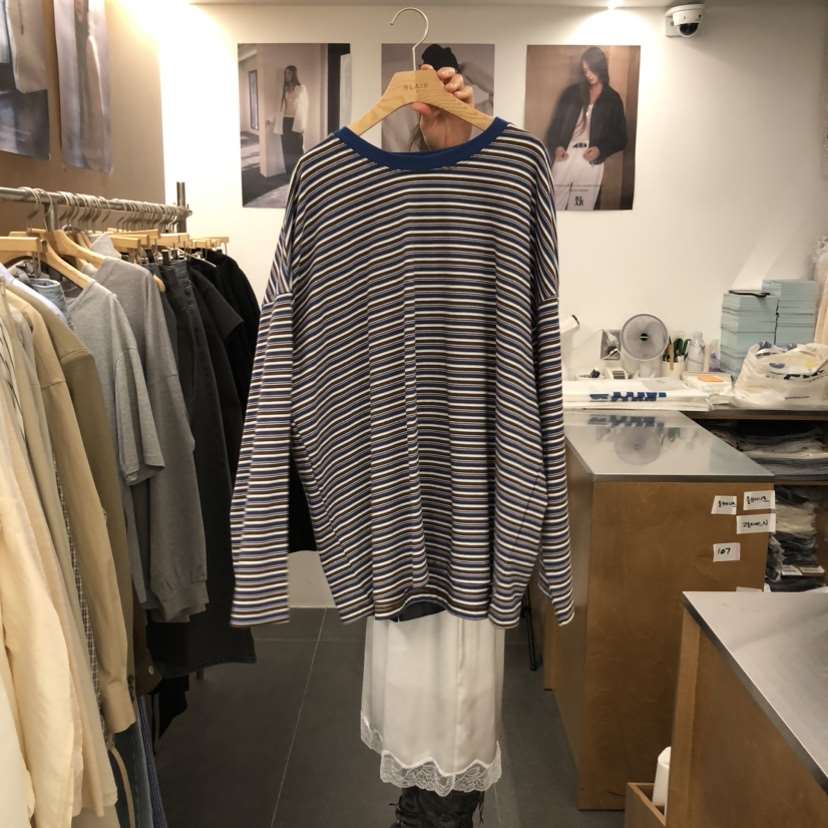 BLAIR韓國直郵女裝新款職業人氣時尚26春夏休閑熱賣長袖T恤BLAIR seoul長袖T恤