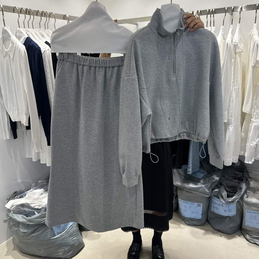 RICH SISTER東大門代購女士新品時尚人氣套裝兩件套棉布RICH SISTER套裝