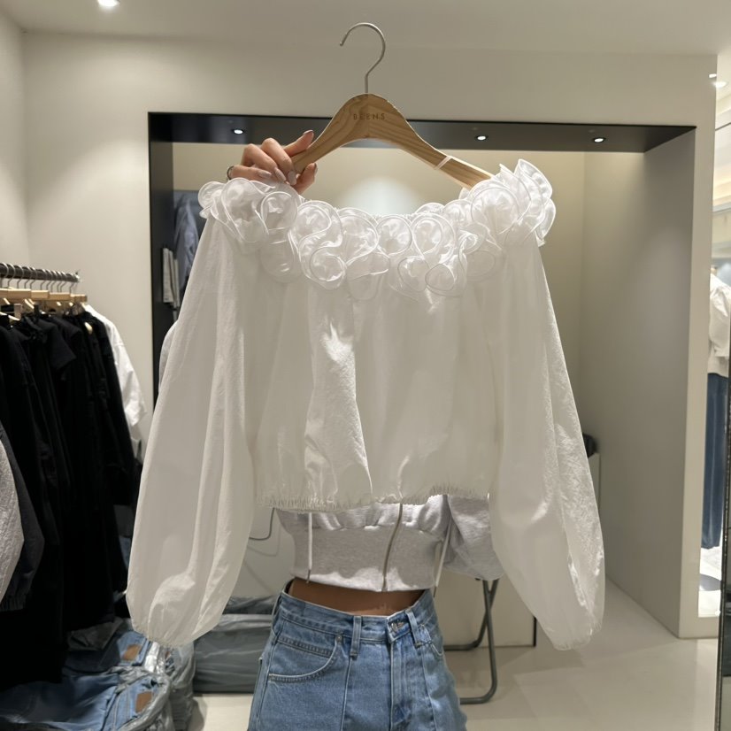 BEENS東大門直郵女士新款熱賣人氣職業26春夏真品襯衫蕾絲衫BEENS襯衫/蕾絲衫
