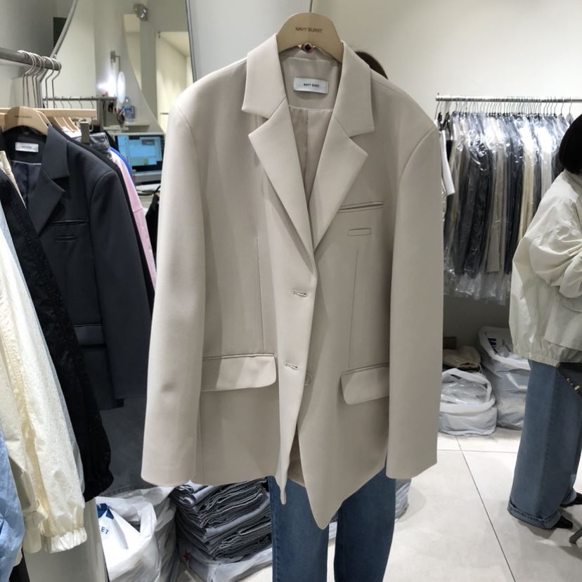 NAVYBURST韓國直郵女士新款時尚人氣職業熱賣真品推薦夾克NAVY BURST夾克