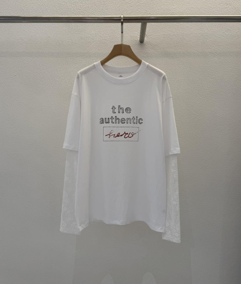 ABLERING東大門實拍女士新品26春夏休閑推薦長袖T恤假兩件ABLE STANDARD/ABLERING長袖T恤