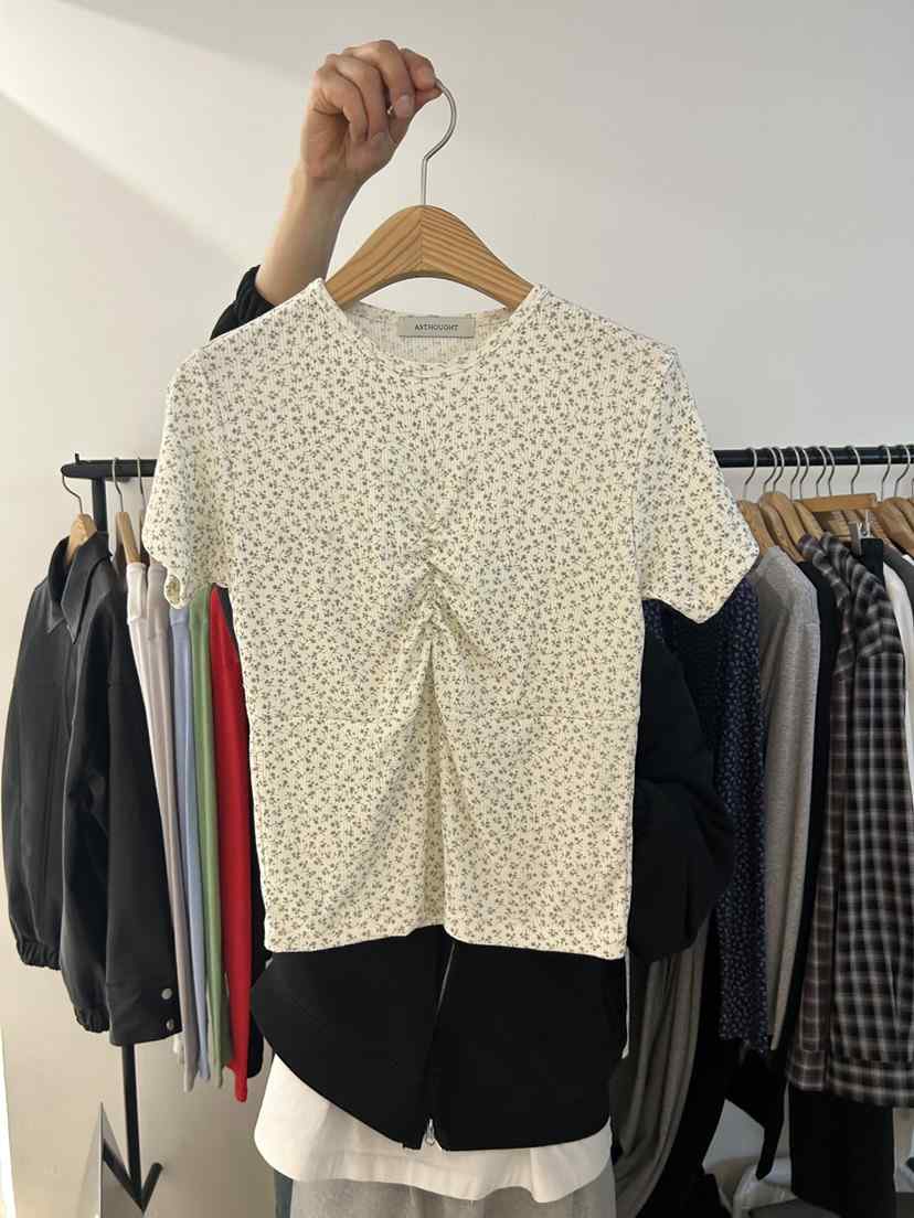 AS THOUGHT東大門直郵女士新品真品人氣職業熱賣T恤羊毛AS THOUGHTT恤