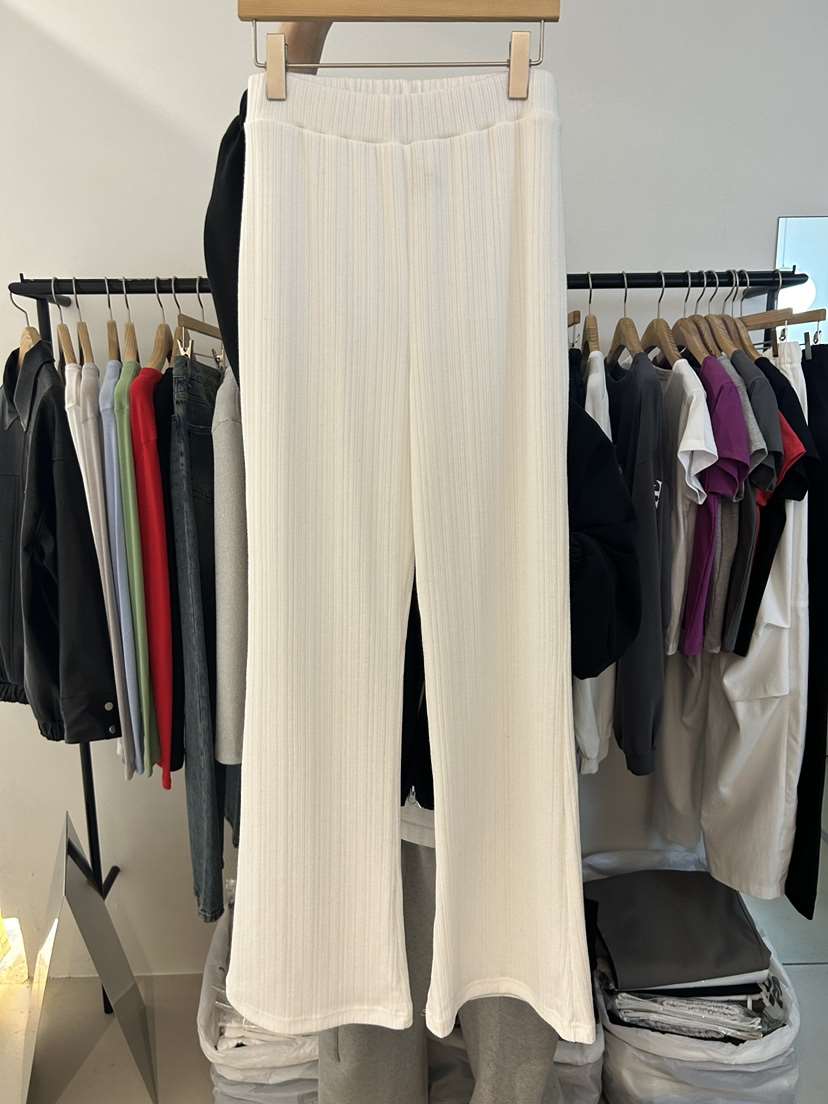 AS THOUGHT韓國代購女裝新品職業推薦真品時尚休閑褲褶裥AS THOUGHT休閑褲