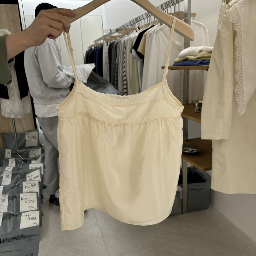 WRITTEN BY東大門代購女裝新款職業真品時尚吊帶背心蕾絲WRITTEN BY吊帶/背心