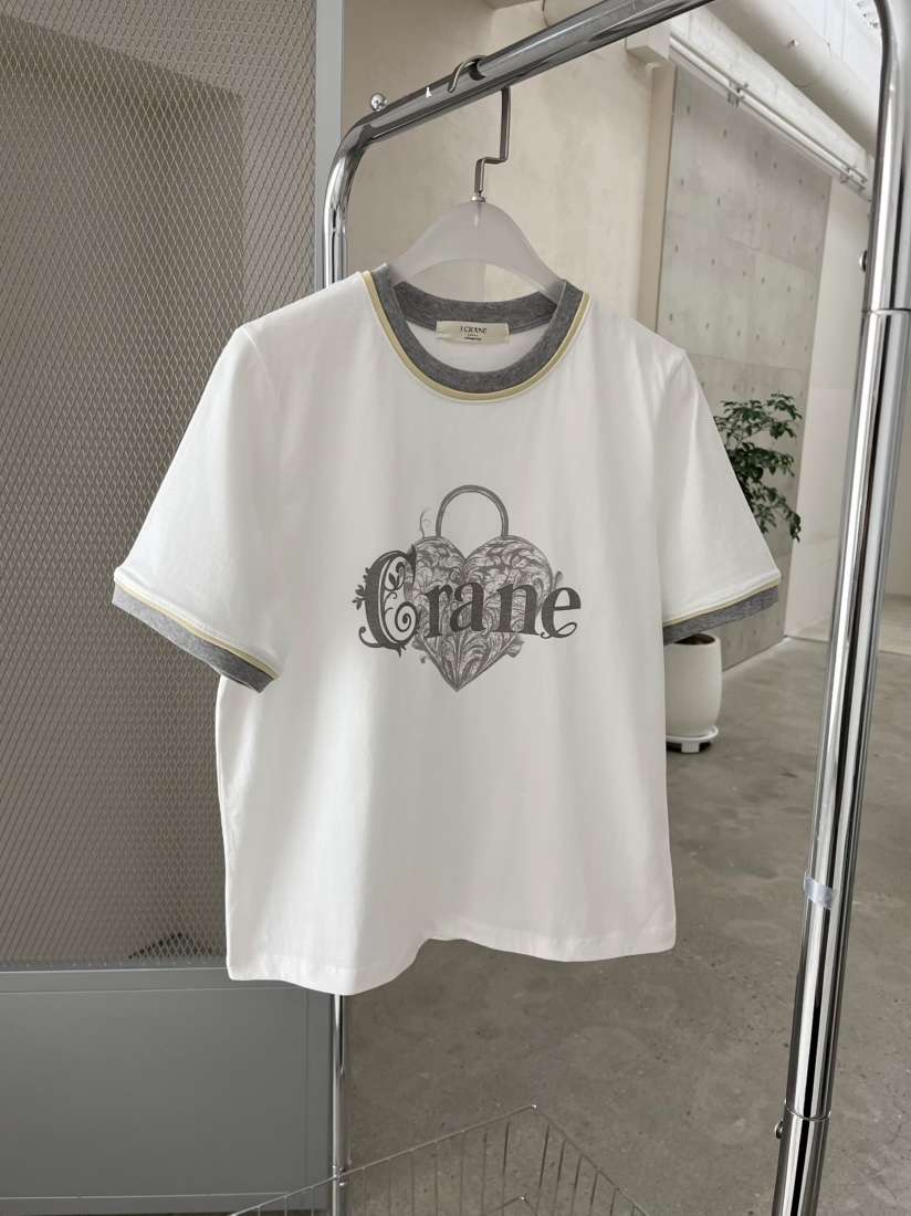 J CRANE-A韓國直郵實拍女士新款時尚休閑職業推薦26春夏T恤J CRANET恤