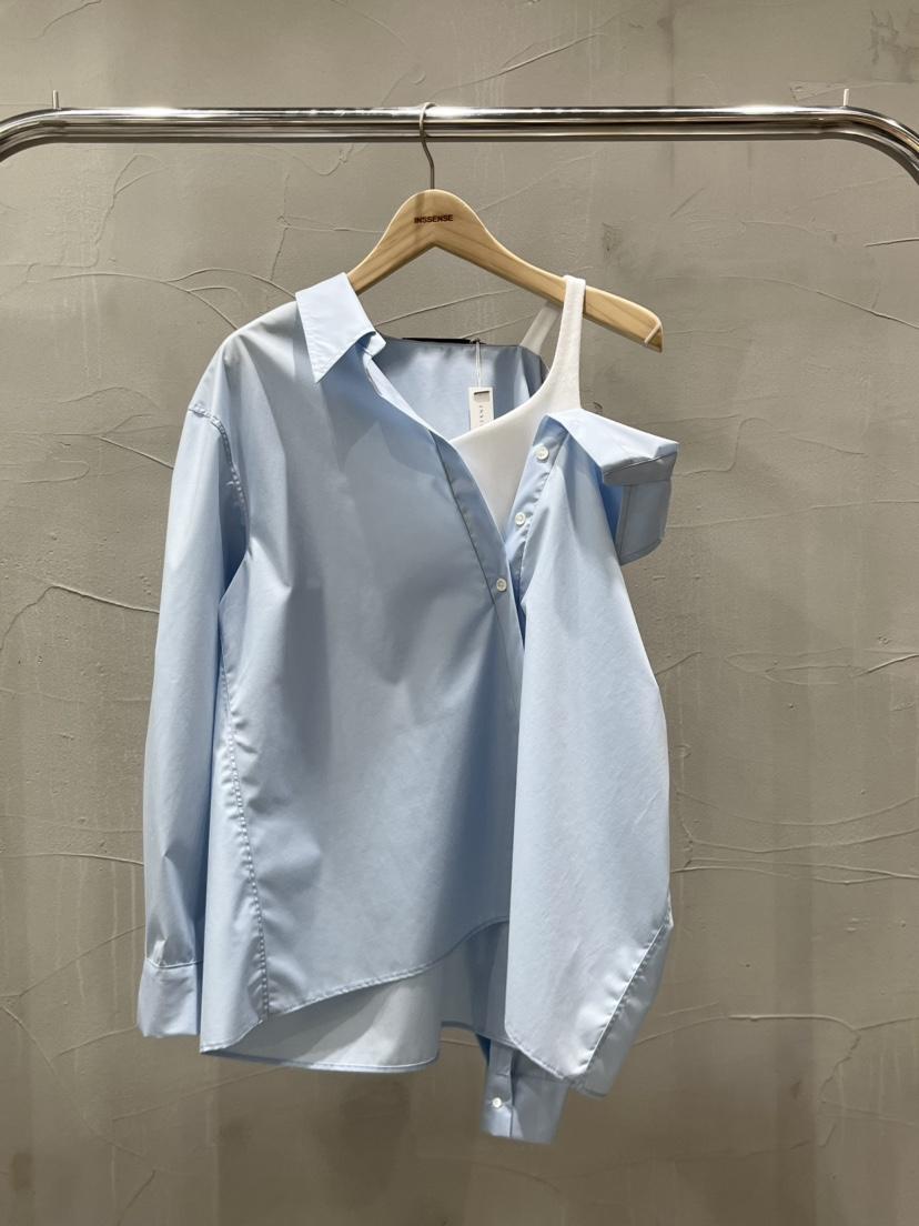 INSSENSE-A韓國代購女裝新品人氣職業熱賣時尚襯衫蕾絲衫INSSENSE-A襯衫/蕾絲衫