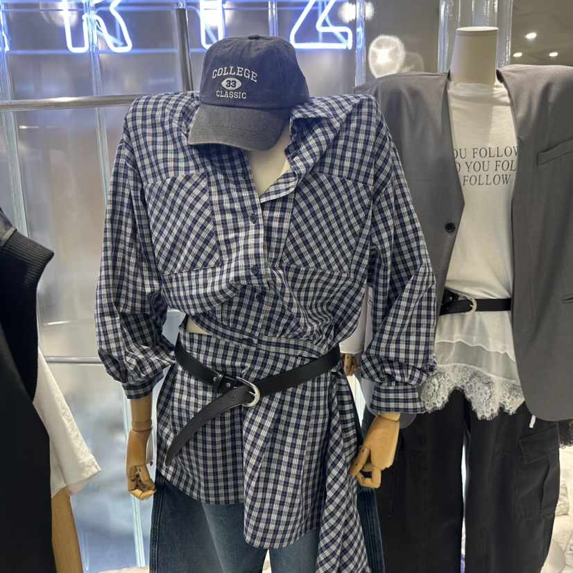 HERTZ-P韓國東大門代購女裝新款休閑套裝不含腰帶兩件套HERTZ-P套裝